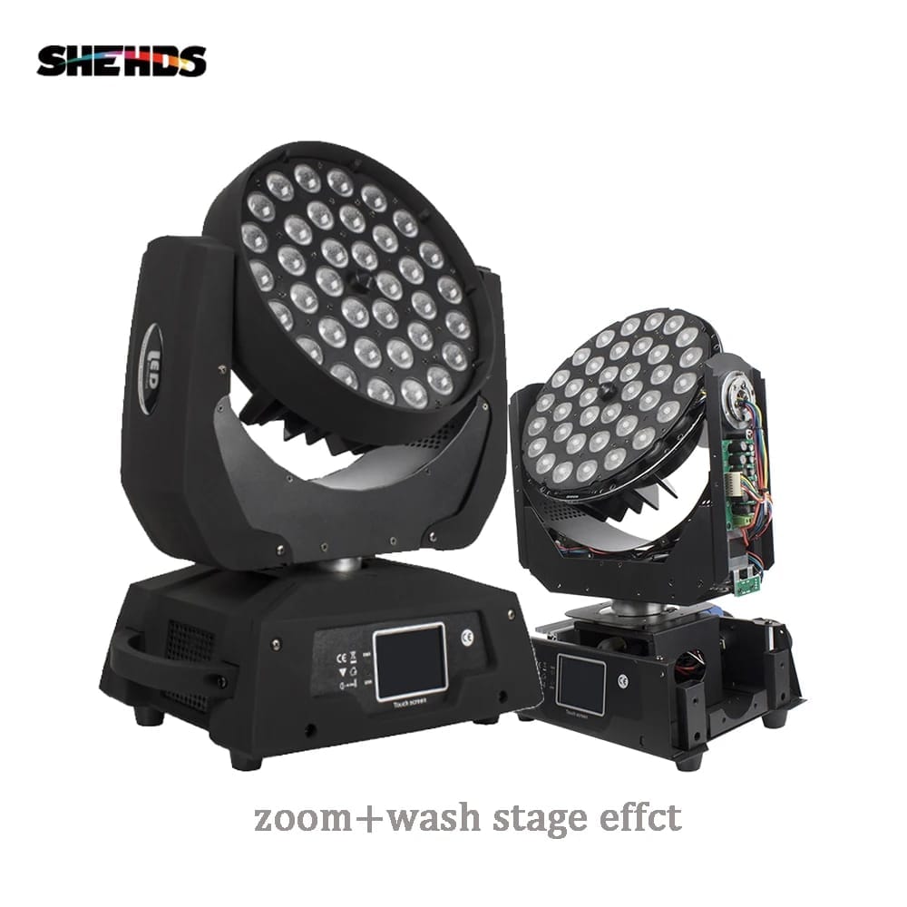 Lámparas LED de Escenario Focus Luce – 36 Luces RGBW de Enfoque